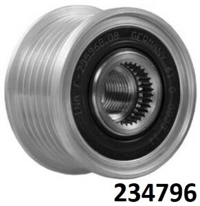 Шків генератора MERCEDES BENZ C E 200 220 270 280 320 OM646 OM651 OM612 OM647 OM648