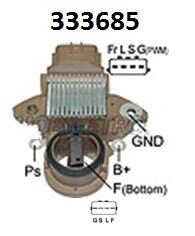 Регулятор напруги для генератора Mitsubishi OUTLANDER Lancer Saloon Outlander