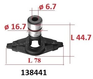 Колекторні кільця якоря генератора ALFA ROMEO CITROEN DAEWOO ZAZ Sens FIAT FORD LANCIA OPEL PEUGEOT TOYOTA VOLKSWAGEN