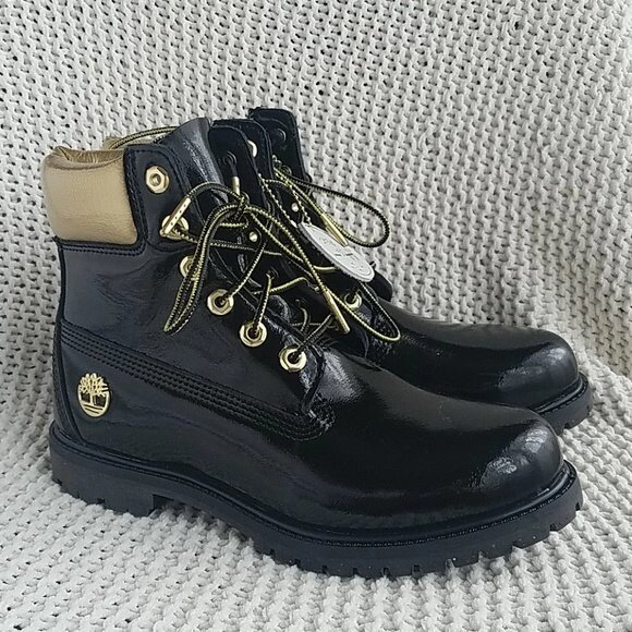 Черевики Timberland 6 "Limited Edition Patent Leather Boots A1U6H (розмір 38,5, USA-7,5, 24 см) від компанії "Sonic" - фото 1