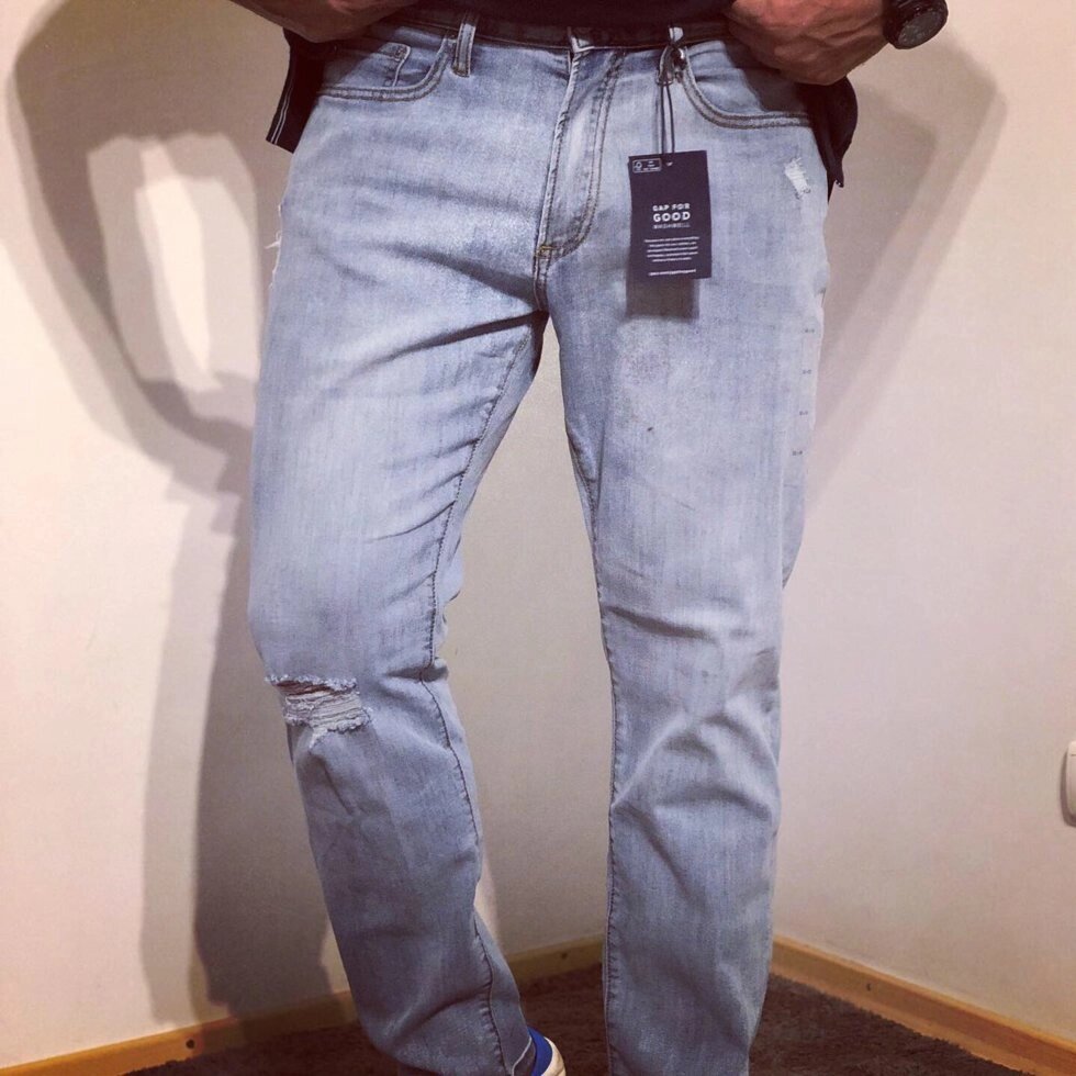 Джинси GAP Denim Slim H018 (розмір 32 * 32) від компанії "Sonic" - фото 1