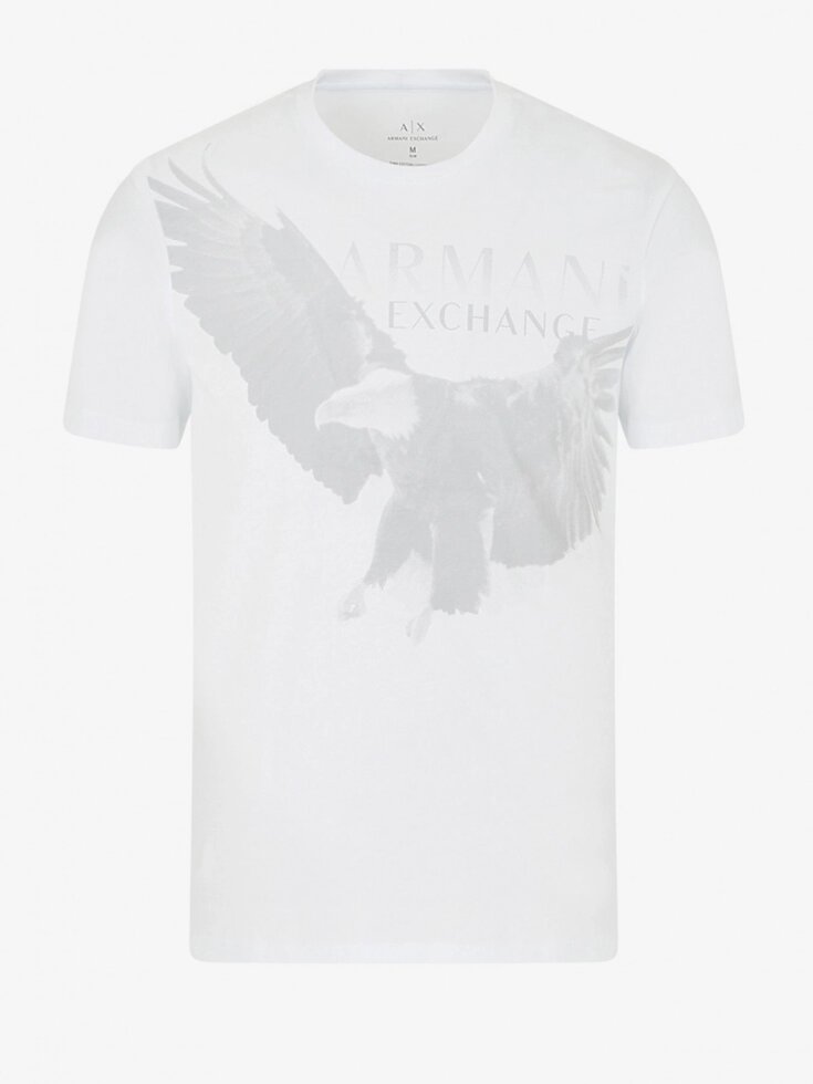 Футболка Armani Exchange Slim-Fit Tee With Logo 3HZTAL-ZJA5Z (розмір XL) від компанії "Sonic" - фото 1