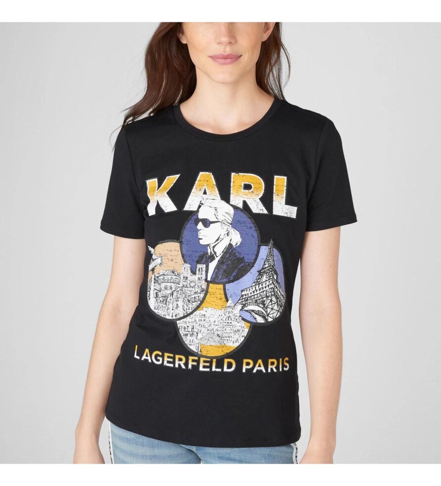 Футболка Karl Lagerfeld L1WHF022 UHX (размер XS) ##от компании## "sonic" - ##фото## 1