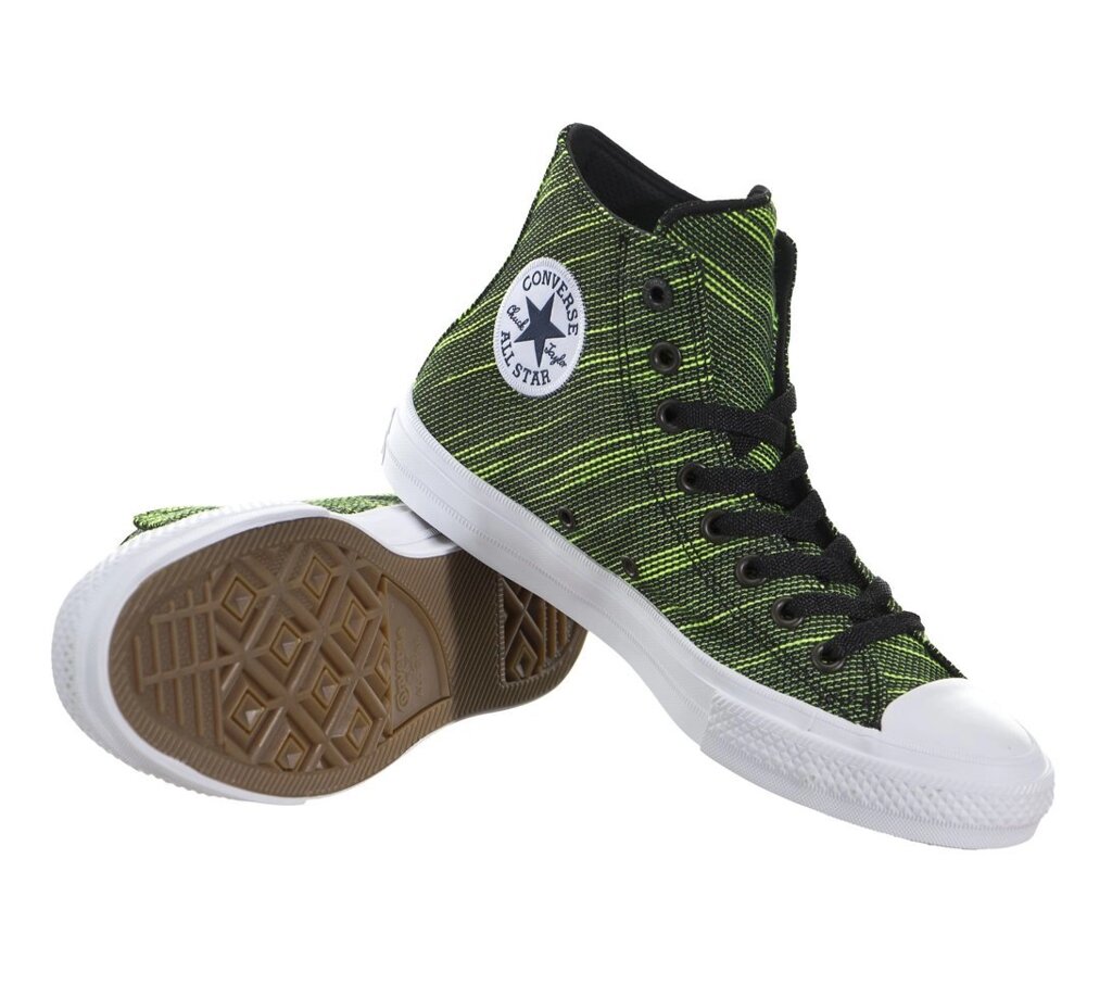 Кеди Converse All Star Chuck Taylor II Hi Shoes Trainers Green 151086C (розмір 45, USA-11, 29,5 см) від компанії "Sonic" - фото 1