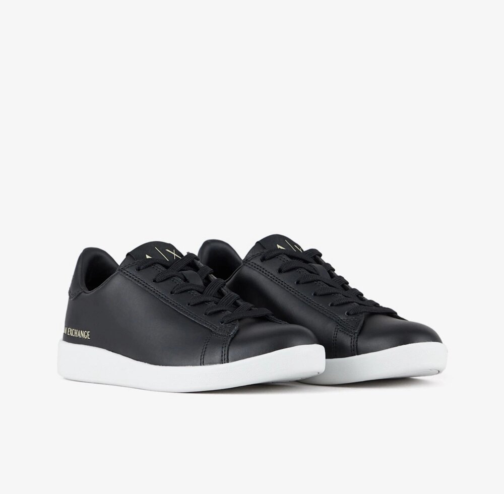 Кеды Armani Exchange Leather Sneakers XDX032-XV161 (размер 38M, USA-8, 24,5 см) ##от компании## "sonic" - ##фото## 1