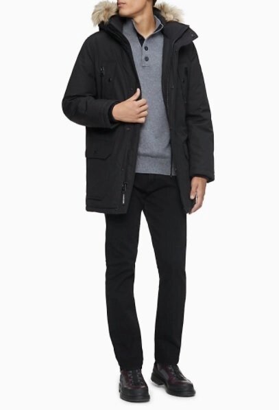 Куртка Calvin Klein Faux Fur Hood CMC04185 (розмір XL) від компанії "Sonic" - фото 1