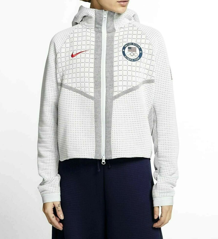 Куртка Nike Tech Fleece Full Zip Team USA Olympic Hoodie CT2582-043 (размер M) ##от компании## "sonic" - ##фото## 1