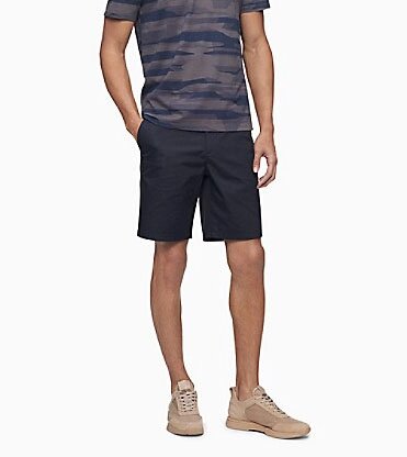 Шорты Calvin Klein Slim Fit Straight Leg Chino 9" Shorts (размер 32) ##от компании## "sonic" - ##фото## 1