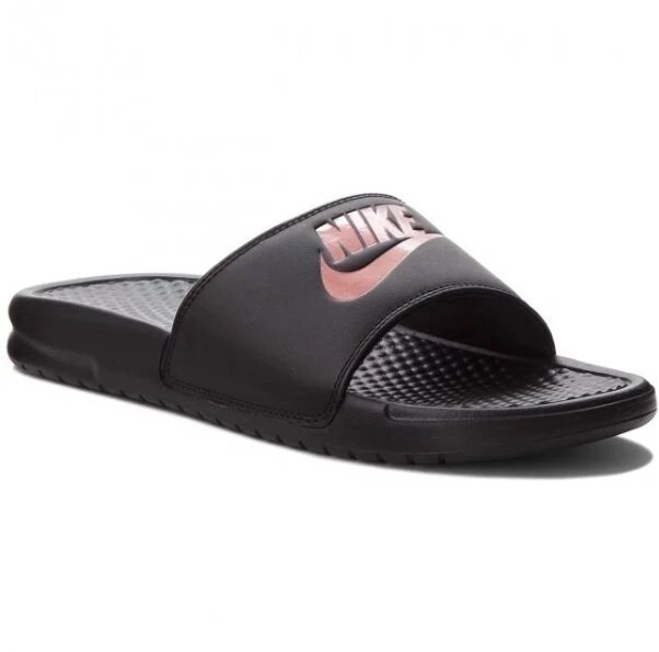 Тапочки Nike Benassi JDI Black 343881-007 (розмір 38, USA-7, 24 см) від компанії "Sonic" - фото 1