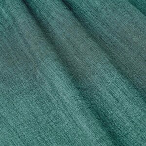 Декоративна однотонна тканина рогожка Осака сіро-блакитного кольору 300см 88375v19