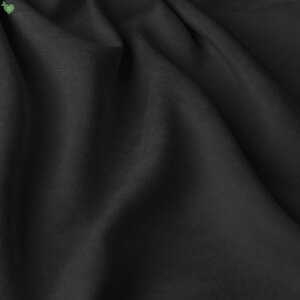 Однотонна декоративна тканина велюр чорного кольору Туреччина 84382v36