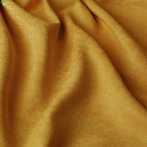 Однотонна декоративна тканина велюр золотий 84353v7