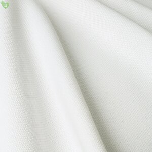 Скатертна тканина для ресторану фактурна молочного кольору Італія 83548v1