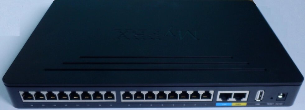 IP-АТС Yeastar MyPBX Standard (MyPBX 1600 V6) від компанії РГЦ: IP-телефонія, call-центр, відеоконферецзв'язок - фото 1