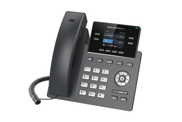 IP-телефон Grandstream GRP2612 від компанії РГЦ: IP-телефонія, call-центр, відеоконферецзв'язок - фото 1