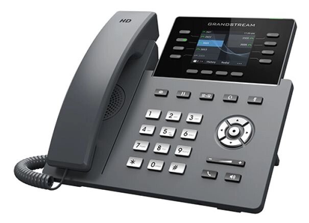 IP-телефон Grandstream GRP2624 від компанії РГЦ: IP-телефонія, call-центр, відеоконферецзв'язок - фото 1