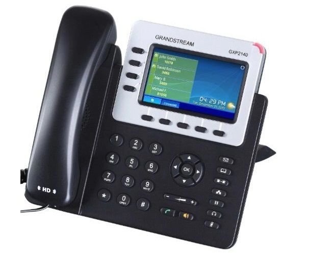 IP-телефон Grandstream GXP2140 від компанії РГЦ: IP-телефонія, call-центр, відеоконферецзв'язок - фото 1