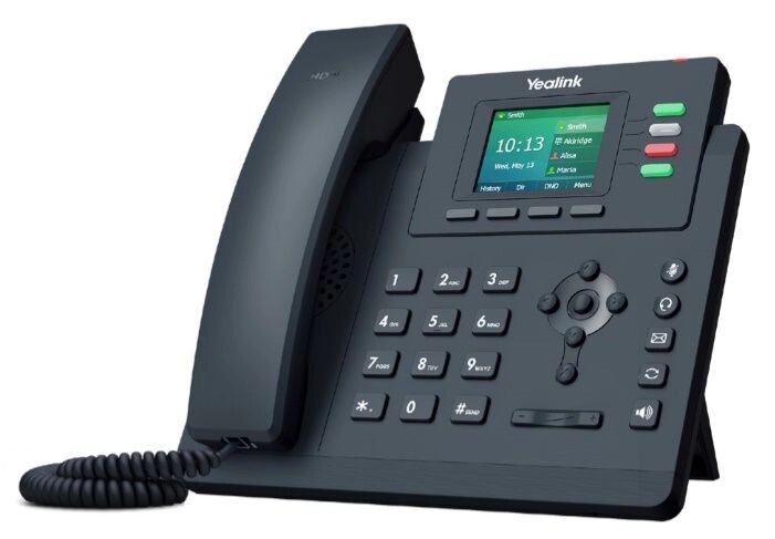 IP-телефон Yealink SIP-T33P від компанії РГЦ: IP-телефонія, call-центр, відеоконферецзв'язок - фото 1