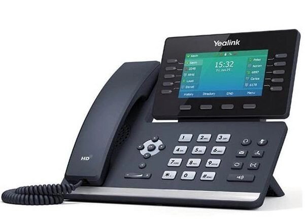 IP-телефон Yealink SIP-T54W від компанії РГЦ: IP-телефонія, call-центр, відеоконферецзв'язок - фото 1