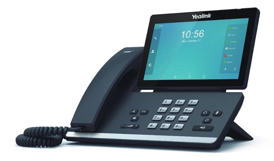 IP-телефон Yealink SIP-T56A від компанії РГЦ: IP-телефонія, call-центр, відеоконферецзв'язок - фото 1