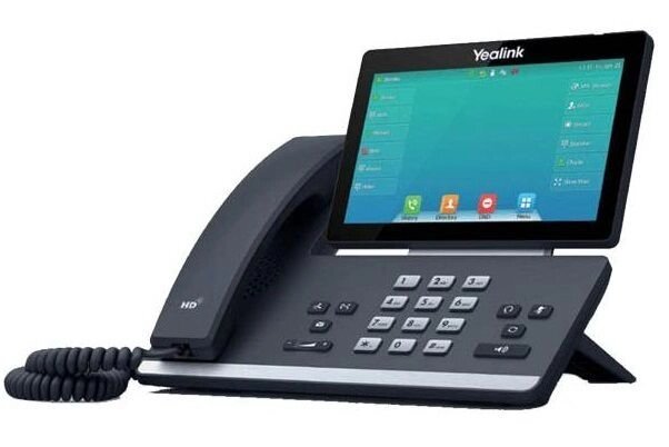 IP-телефон Yealink SIP-T57W від компанії РГЦ: IP-телефонія, call-центр, відеоконферецзв'язок - фото 1