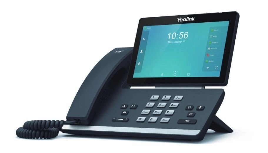 IP-телефон Yealink SIP-T58A від компанії РГЦ: IP-телефонія, call-центр, відеоконферецзв'язок - фото 1