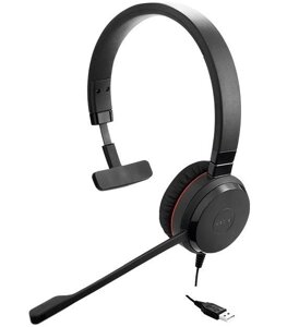 Jabra Evolve 30 MS Mono - USB гарнітура для Skype з одним навушником