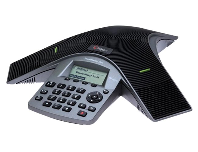 Конференц-телефон Polycom SoundStation Duo від компанії РГЦ: IP-телефонія, call-центр, відеоконферецзв'язок - фото 1