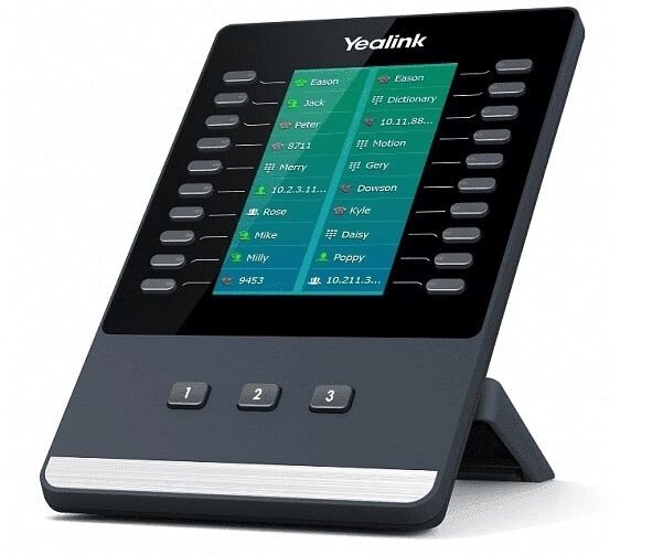 Консоль розширення Yealink EXP50 від компанії РГЦ: IP-телефонія, call-центр, відеоконферецзв'язок - фото 1