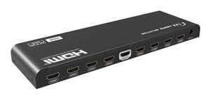 Lenkeng LKV318HDR-V2.0 — сплітер HDMI 1 в 8