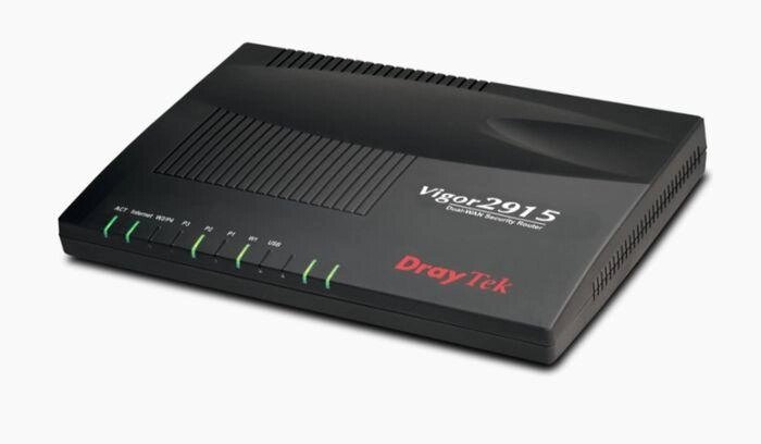 Маршрутизатор Draytek Vigor2915 від компанії РГЦ: IP-телефонія, call-центр, відеоконферецзв'язок - фото 1