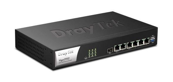 Маршрутизатор Draytek Vigor2952 від компанії РГЦ: IP-телефонія, call-центр, відеоконферецзв'язок - фото 1