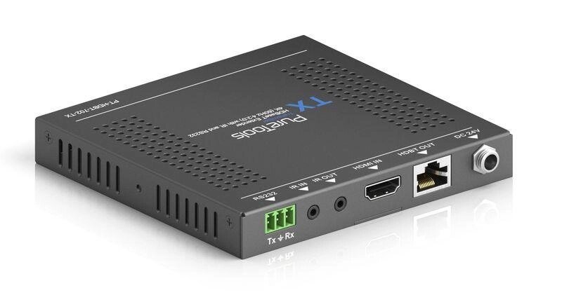 Передавач HDMI 4K по витій парі PureLink PT-HDBT-702-TX від компанії РГЦ: IP-телефонія, call-центр, відеоконферецзв'язок - фото 1