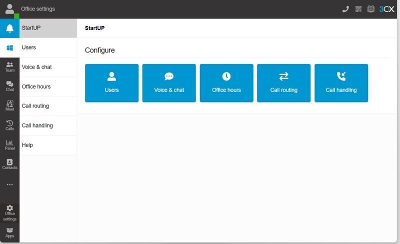 Облачная АТС 3CX StartUp