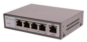 Комутатор 4 порту PoE PoE-Link PL-541FB