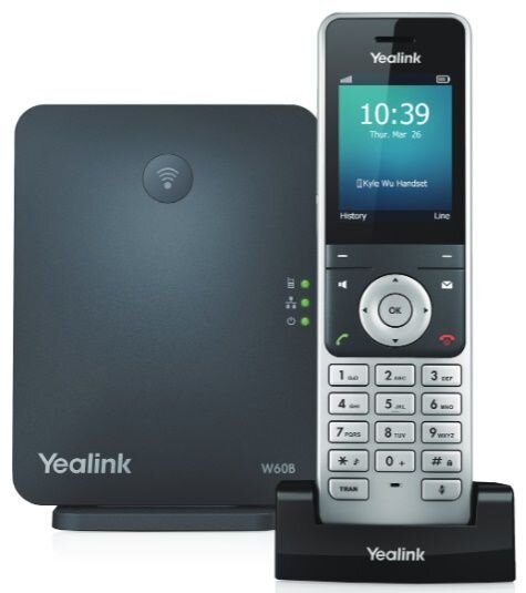 Yealink W60P - система беспроводной IP-DECT связи на 8 трубок