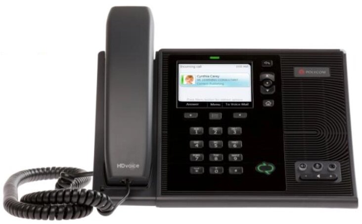 Polycom CX 600 від компанії РГЦ: IP-телефонія, call-центр, відеоконферецзв'язок - фото 1