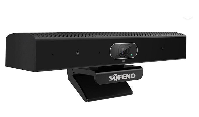 Веб-камера з динаміком і мікрофоном Sofeno Studio 4K від компанії РГЦ: IP-телефонія, call-центр, відеоконферецзв'язок - фото 1