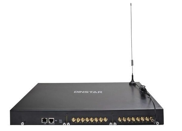 VoIP-GSM-шлюз Dinstar UC2000-VF-16G від компанії РГЦ: IP-телефонія, call-центр, відеоконферецзв'язок - фото 1