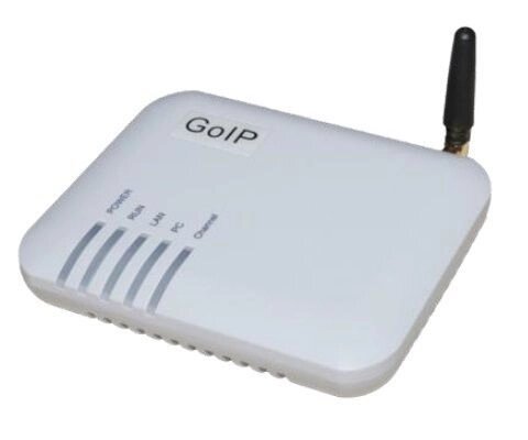 VoIP-GSM-шлюз GoIP1 від компанії РГЦ: IP-телефонія, call-центр, відеоконферецзв'язок - фото 1