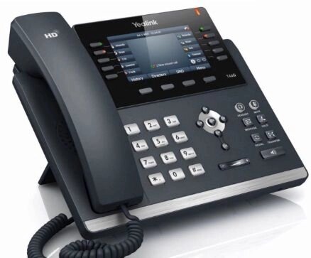 Yealink SIP-T46G від компанії РГЦ: IP-телефонія, call-центр, відеоконферецзв'язок - фото 1