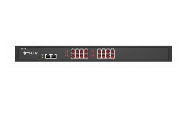 Yeastar Neogate TA1610 - VoIP-шлюз з 16 портами FXO від компанії РГЦ: IP-телефонія, call-центр, відеоконферецзв'язок - фото 1