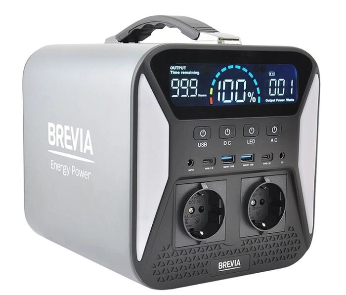 Зарядна станція Brevia 300W NCA (300 Вт, 276,4 Вт*год) від компанії РГЦ: IP-телефонія, call-центр, відеоконферецзв'язок - фото 1