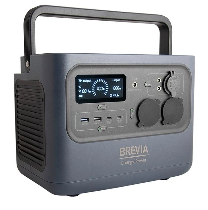 Зарядна станція Brevia ePower600 NMC (600 Вт, 540 Вт*час) від компанії РГЦ: IP-телефонія, call-центр, відеоконферецзв'язок - фото 1