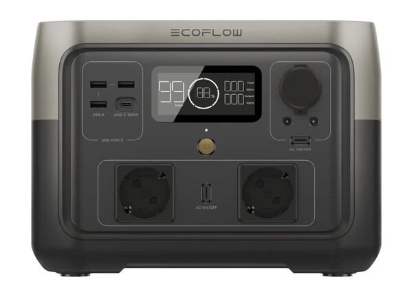 Зарядна станція EcoFlow RIVER2 Max (512 Вт*год, 500 Вт) від компанії РГЦ: IP-телефонія, call-центр, відеоконферецзв'язок - фото 1