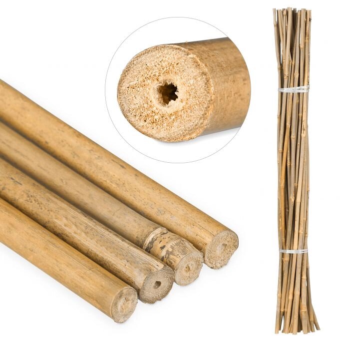 25 x бамбукові палички 105 см від компанії магазин Апельсин - фото 1