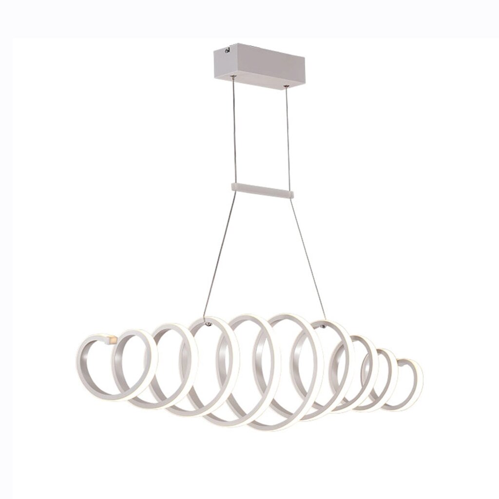 88 Вт світлодіодний підвісний обідній стіл білий сучасний підвісний світильник вітальня спальня від компанії магазин Апельсин - фото 1