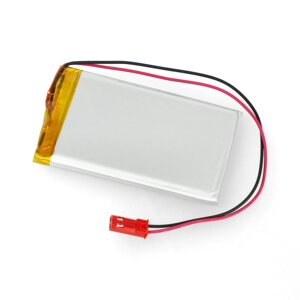 Li-Pol акумулятор Akyga 1800mAh 1S 3.7V - JST-BEC male + female - 74x41x5mm