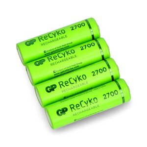Акумулятор GP recyko + R6 AA ni-MH 2600mah - 4 шт.