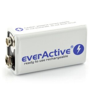 Акумуляторна батарея EverActive Professional Line 6F22 9V Ni-MH 320mAh